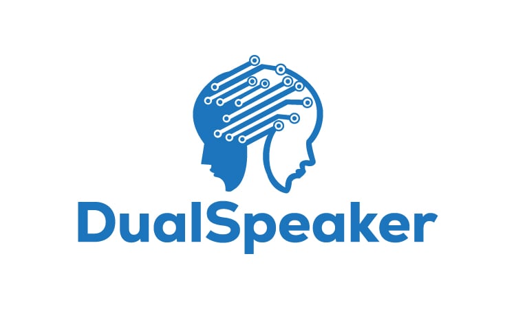 DualSpeaker logo